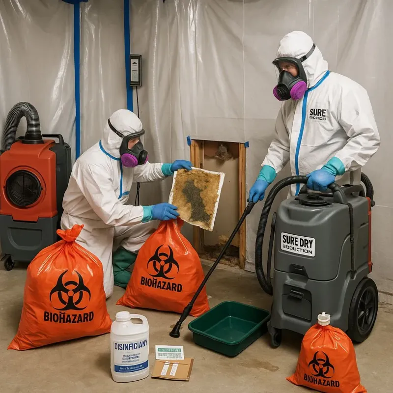 Contaminated Water Handling Protocols process in Scobey, MT